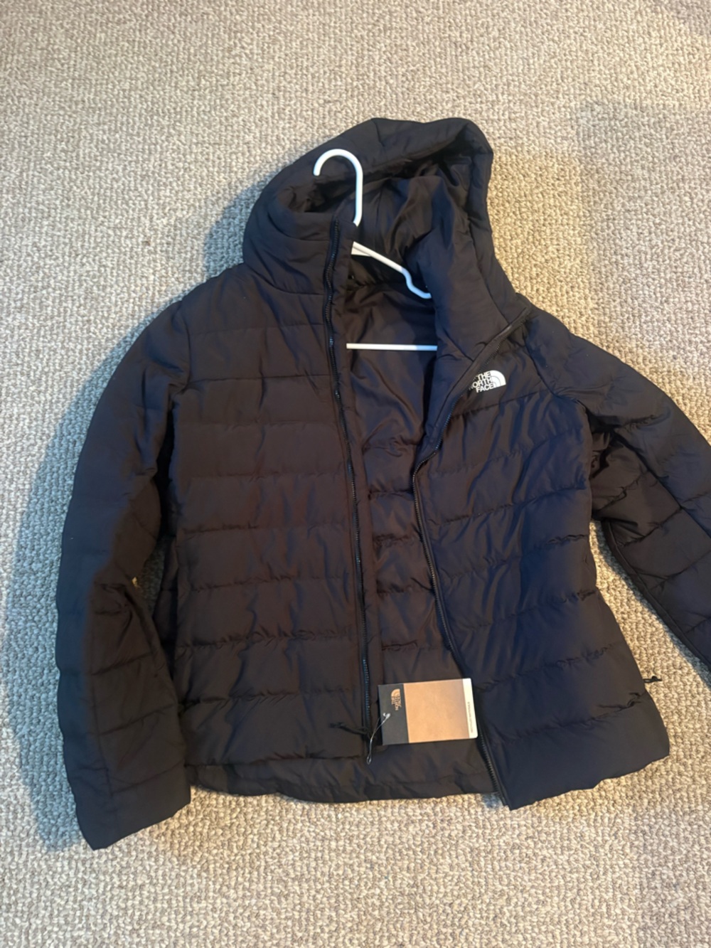 The North Face ACONCAGUA 3 HOODIE Black Puffer Coat